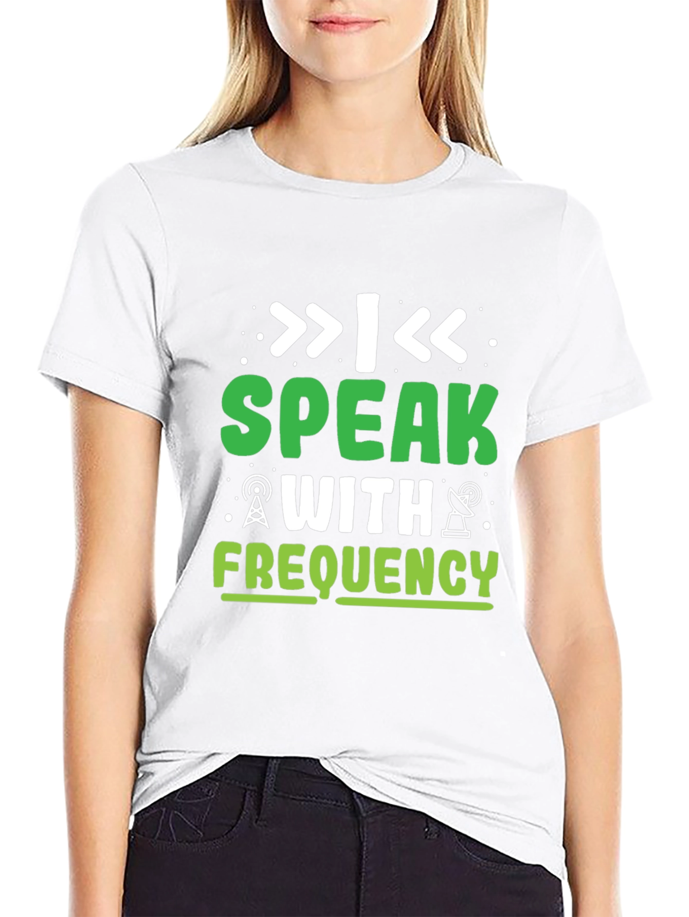 Speak With Frequency Graphic T-Shirt