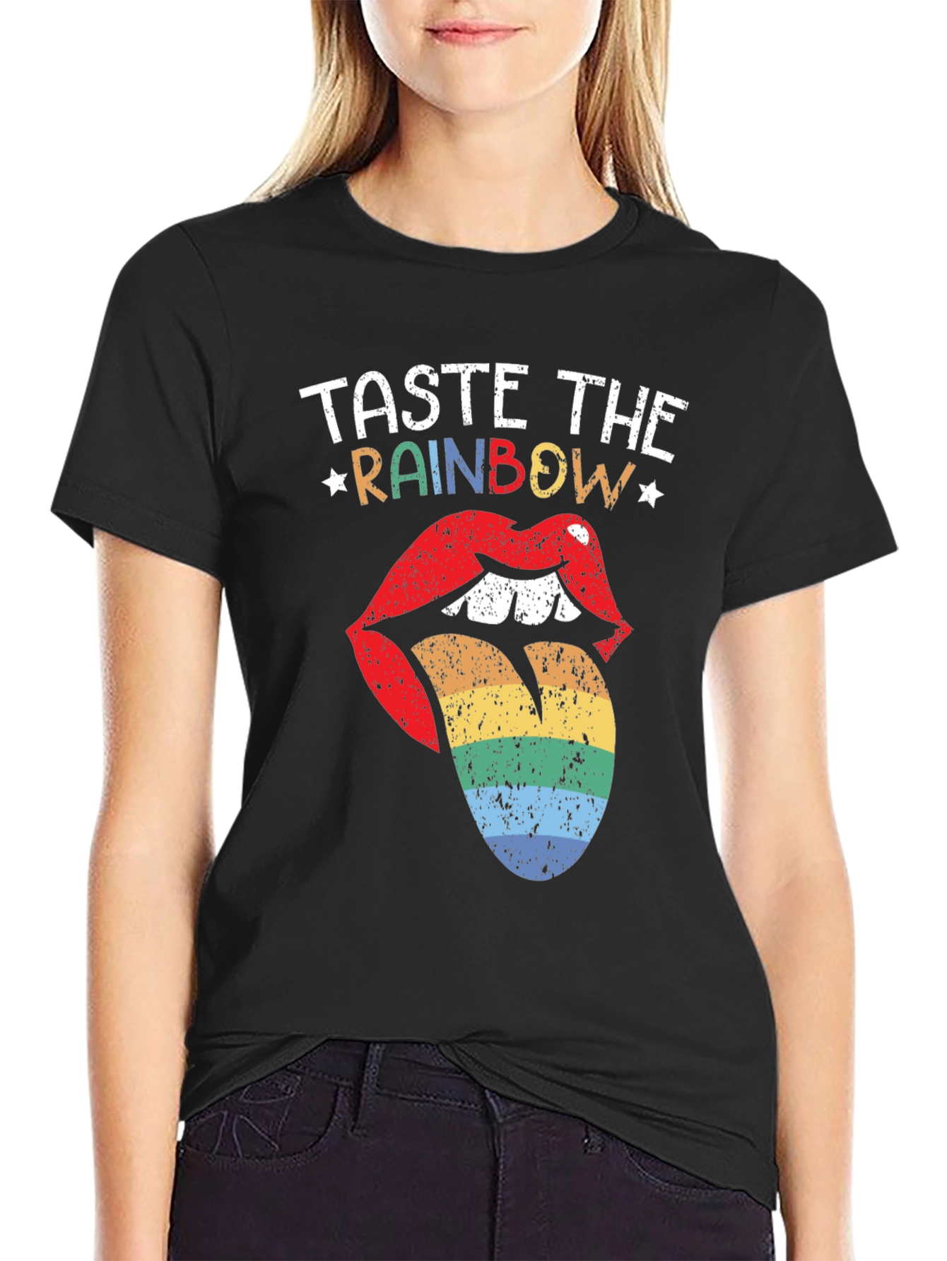 Taste the Rainbow Graphic Tee - LGBT Pride Shirt