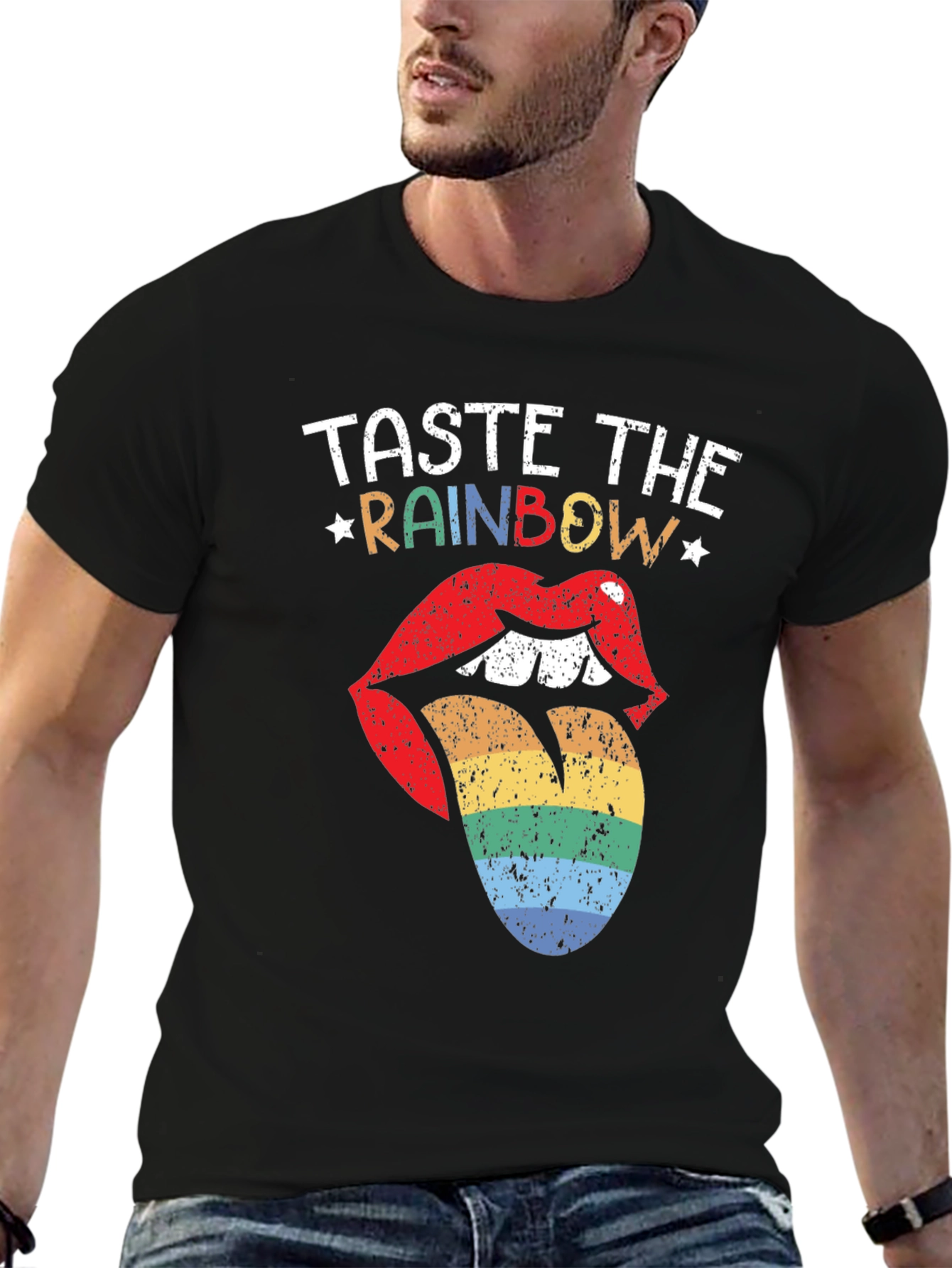 Taste the Rainbow Graphic Tee - LGBT Pride Shirt