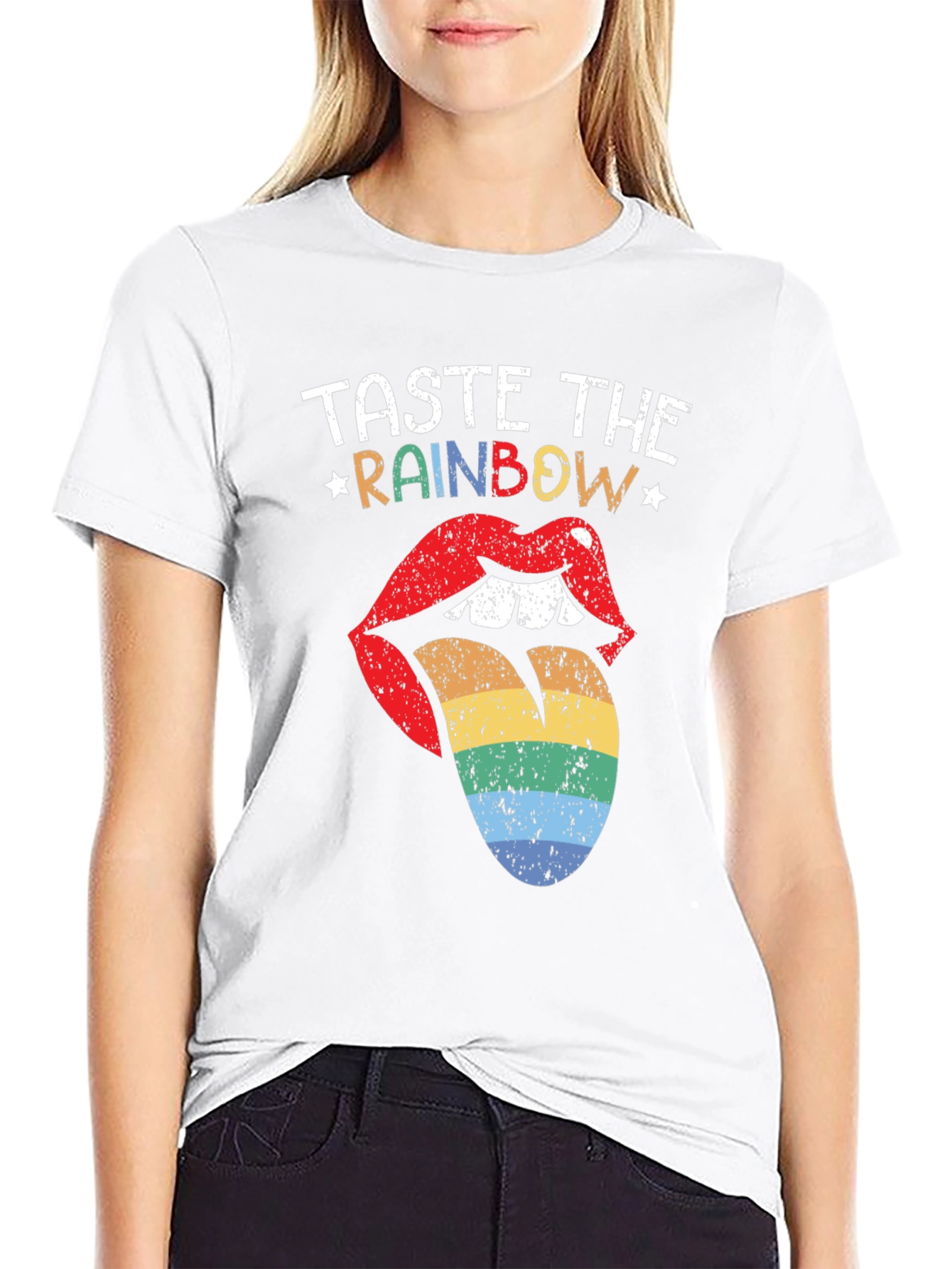 Taste the Rainbow Graphic Tee - LGBT Pride Shirt