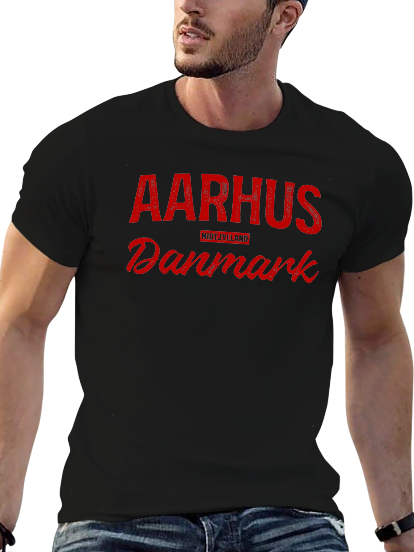 Aarhus Danmark T-Shirt - Midtjylland
