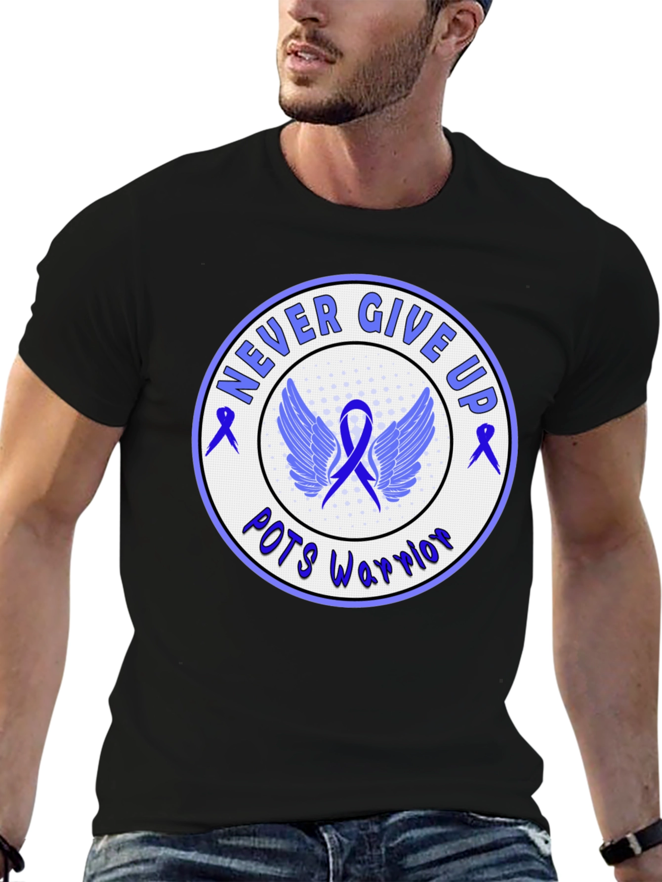POTS Warrior T-Shirt - Never Give Up