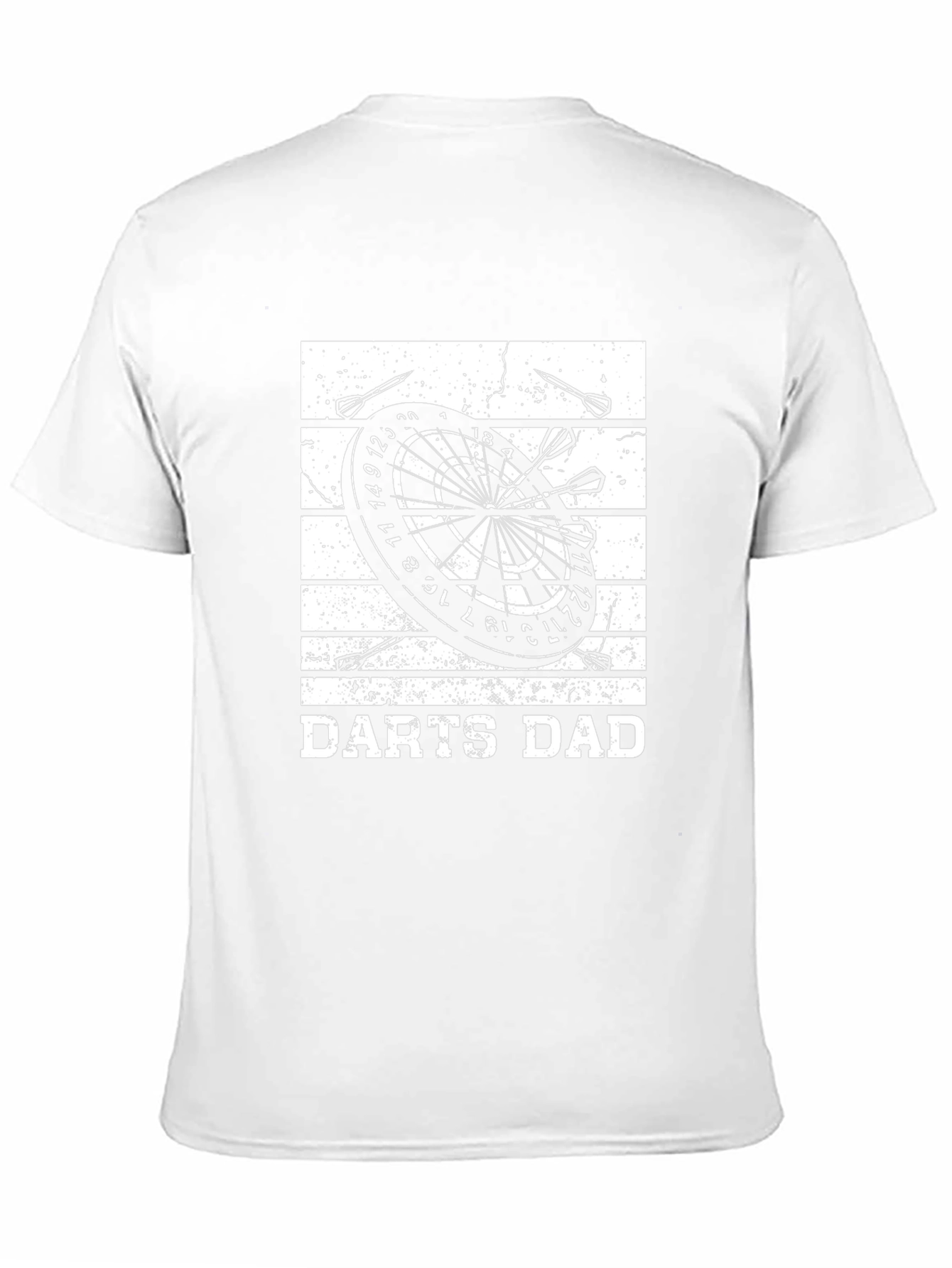 Darts Dad T-Shirt - Black Cotton Tee