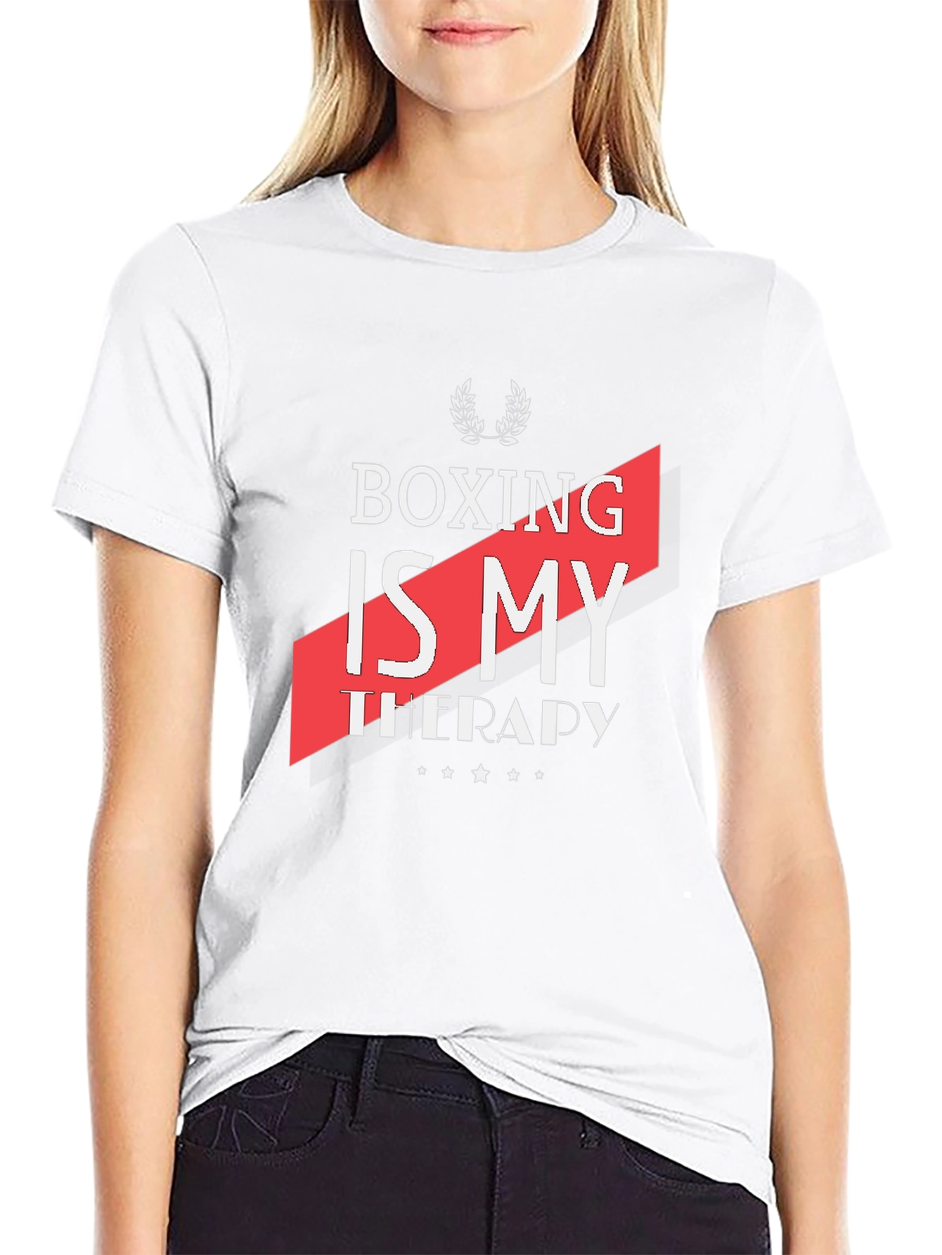 Boxing is My Therapy Graphic T-Shirt