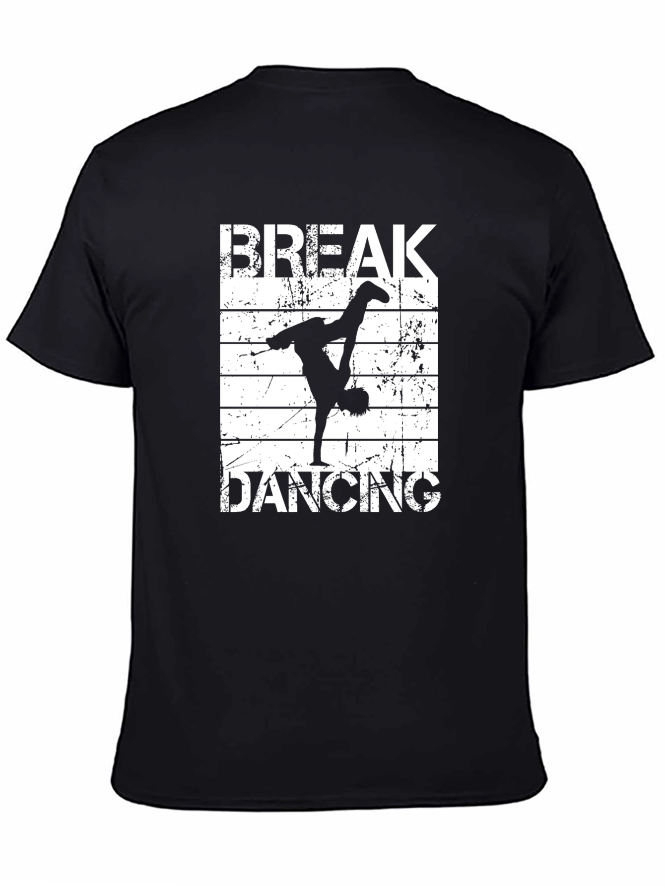 Break Dancing Black T-Shirt - Street Style Tee