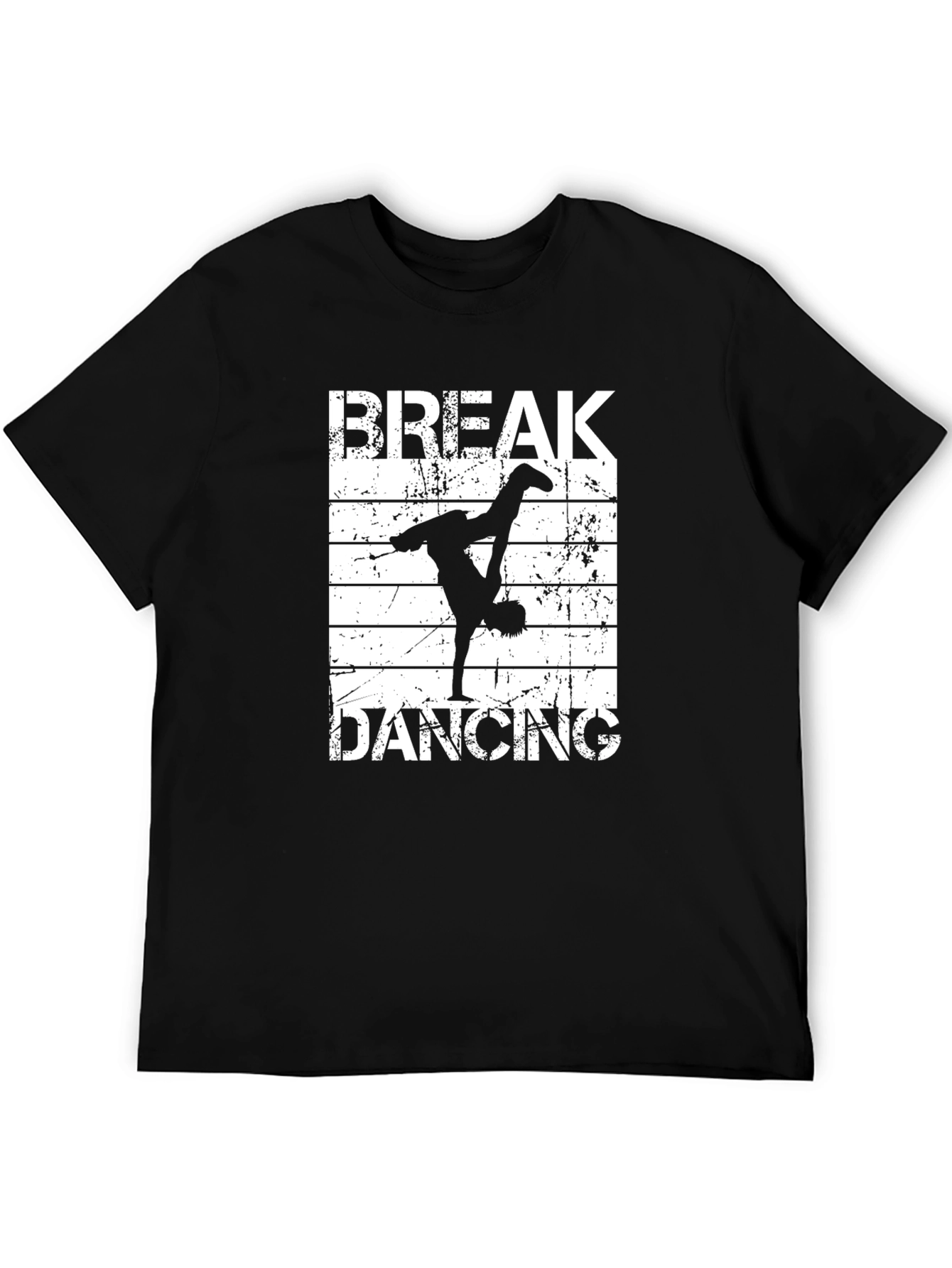 Break Dancing Black T-Shirt - Street Style Tee
