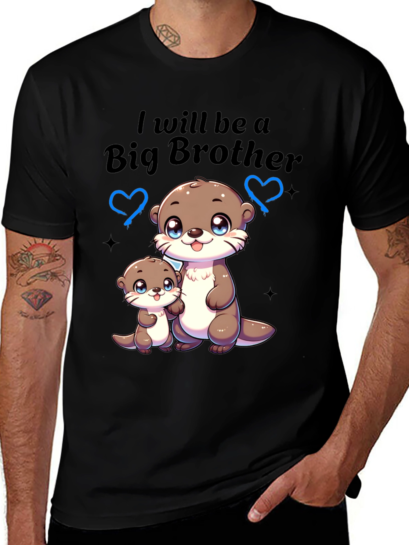 I Will Be A Big Brother Otter T-Shirt