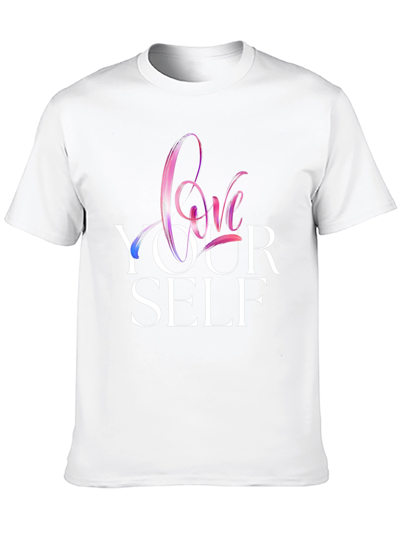 Love Yourself Graphic T-Shirt - Black