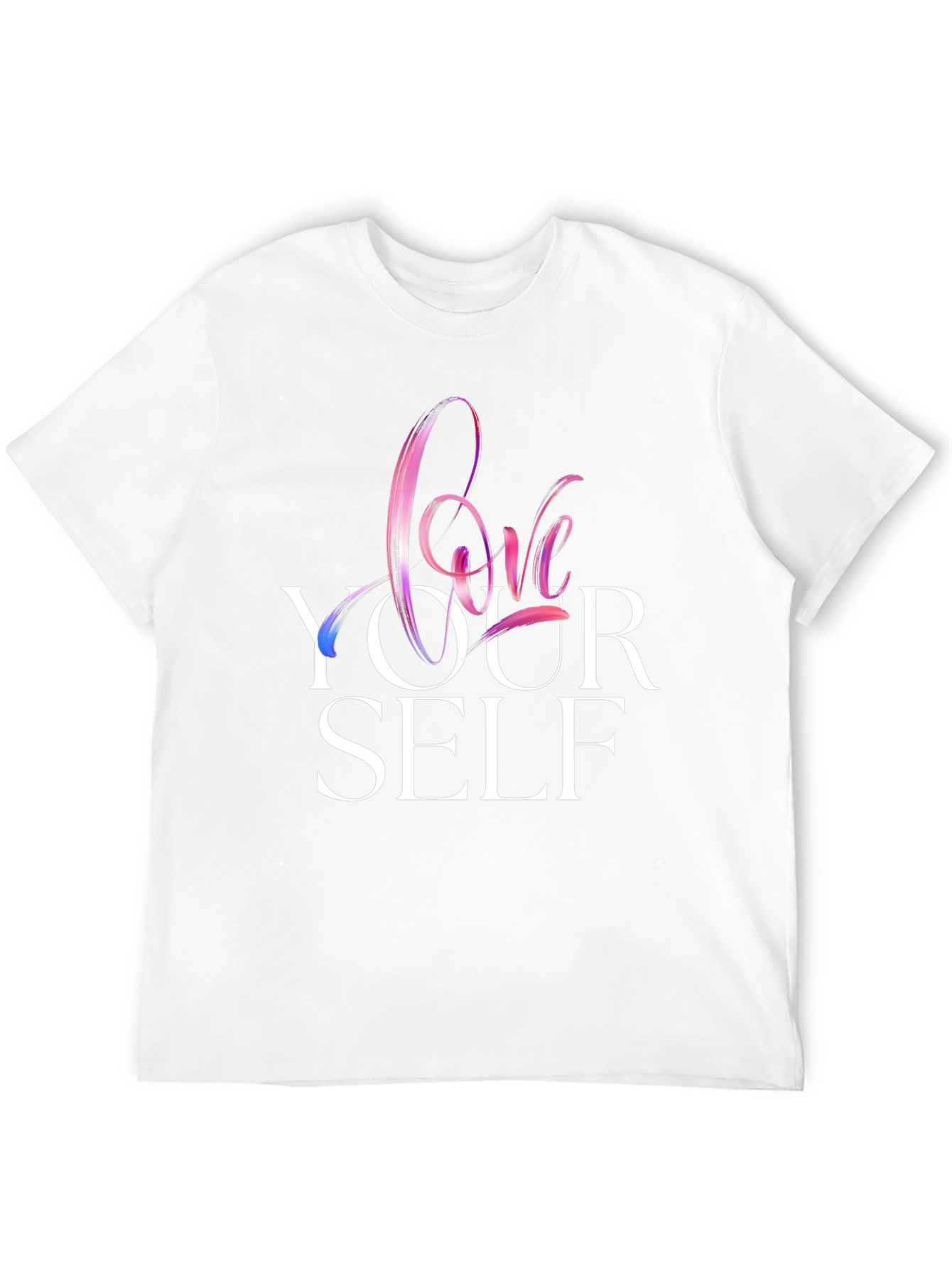 Love Yourself Graphic T-Shirt - Black
