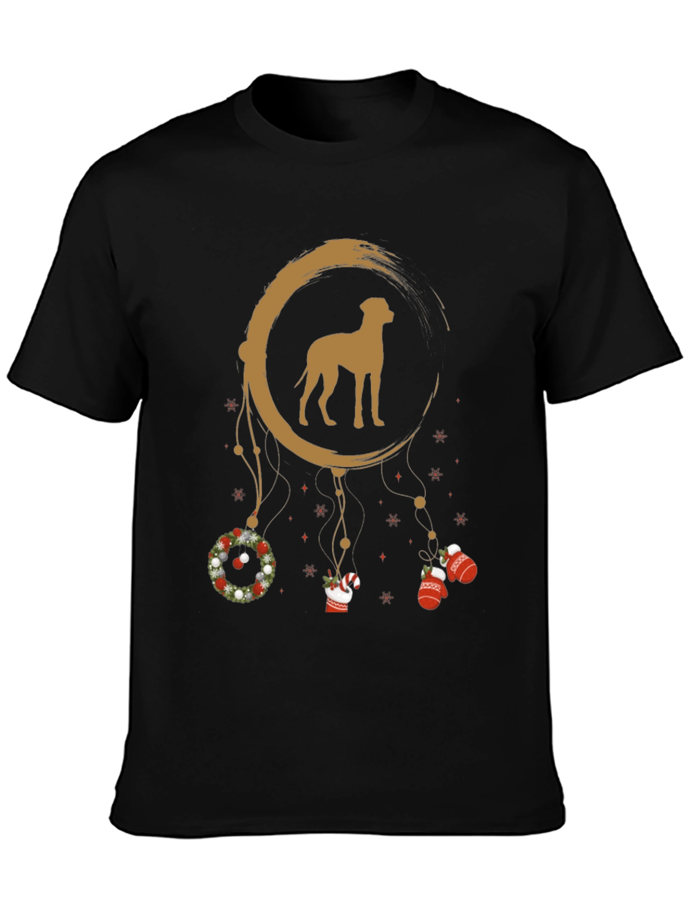 Dog Dream Catcher Christmas T-Shirt