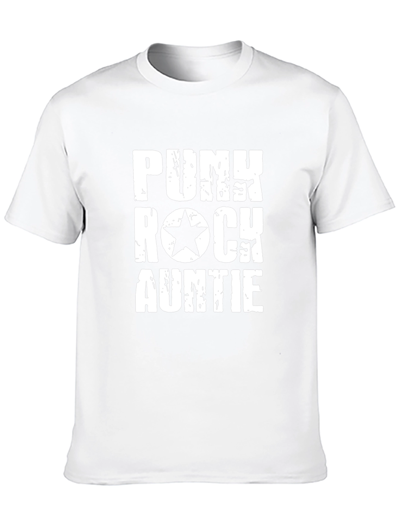 Punk Rock Auntie T-Shirt - Black Graphic Tee