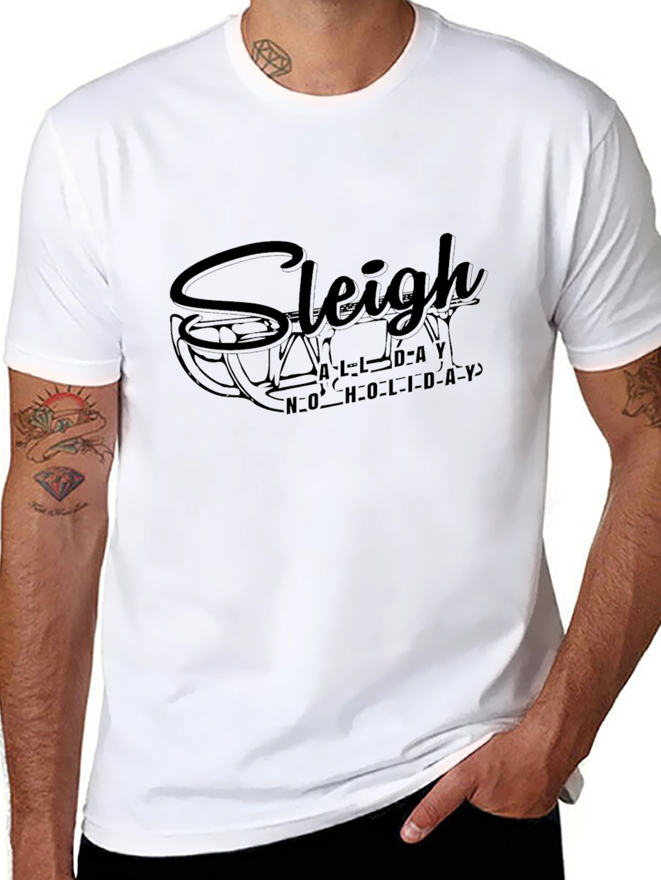 Sleigh All Holiday T-Shirt - Holiday Fun