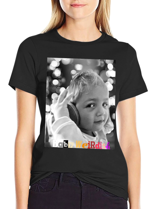 Baby Weirdish Graphic T-Shirt - Black