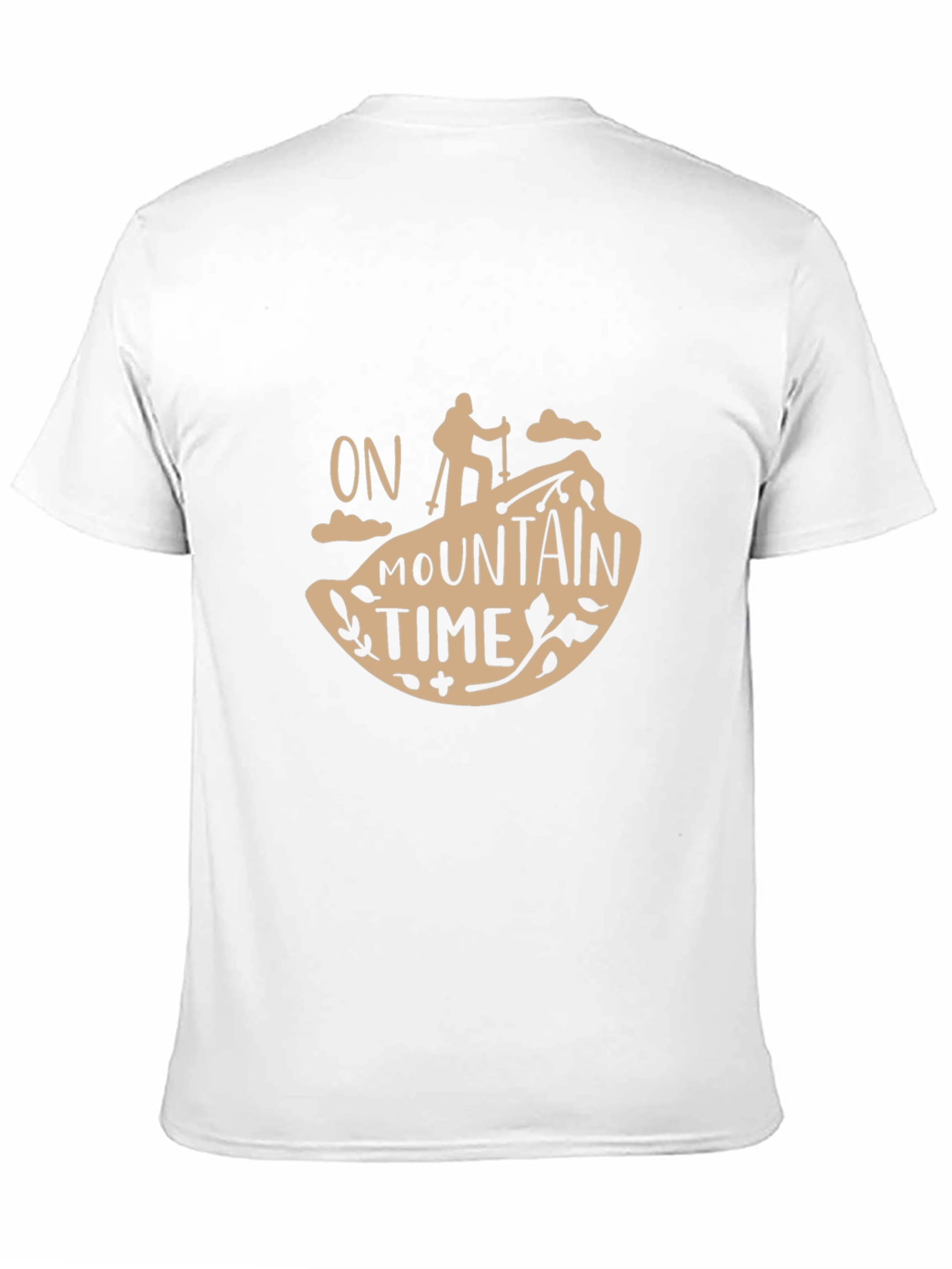 On Mountain Time T-Shirt - Hiking Adventure Tee