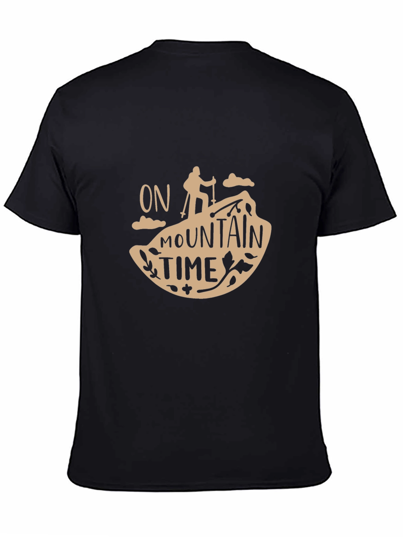 On Mountain Time T-Shirt - Hiking Adventure Tee