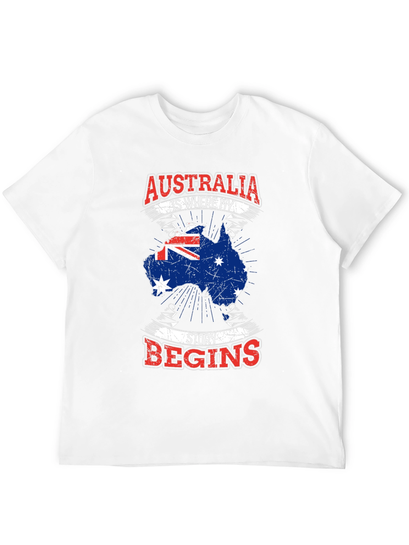 Australia Story Begins Graphic Tee