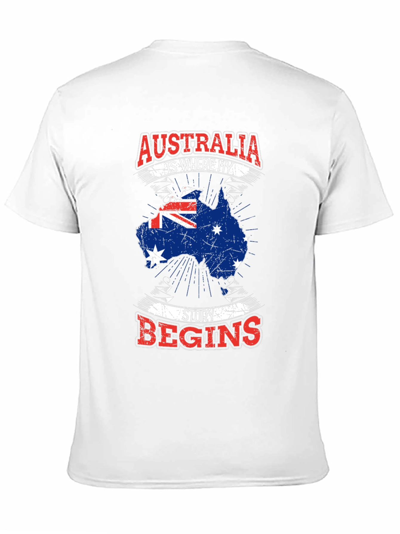 Australia Story Begins Graphic Tee