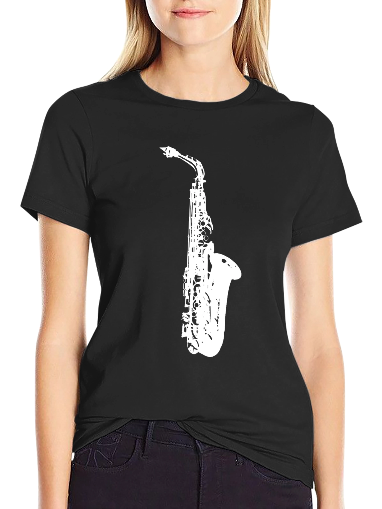 Saxophone T-Shirt - Music Lover Tee