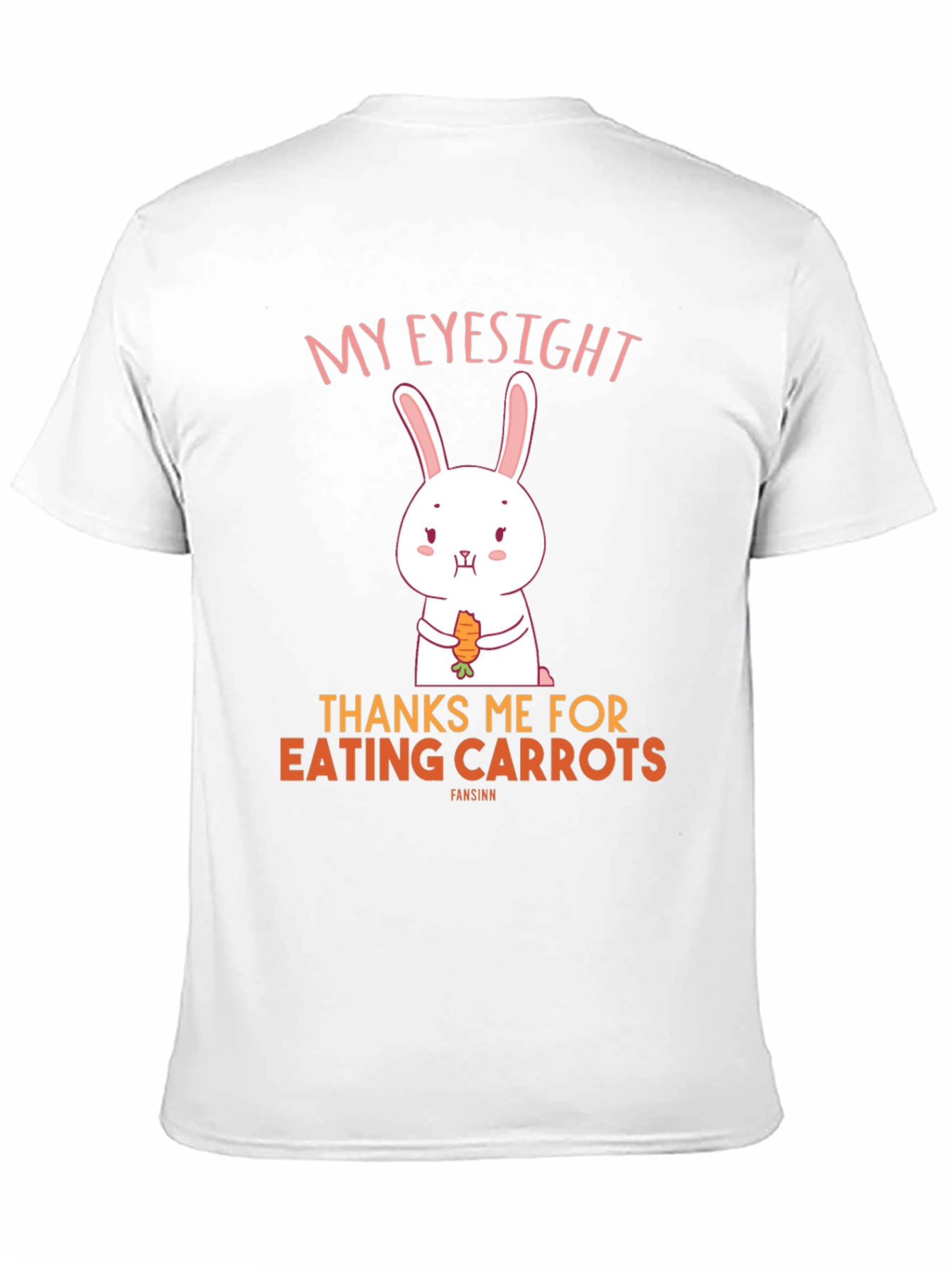 Funny Bunny Carrot Eyesight T-Shirt