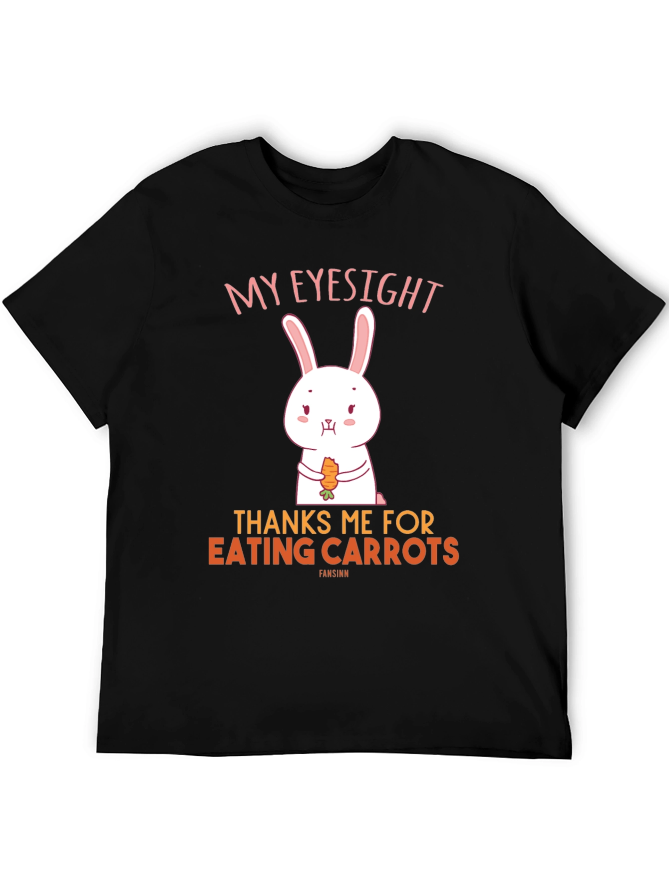 Funny Bunny Carrot Eyesight T-Shirt