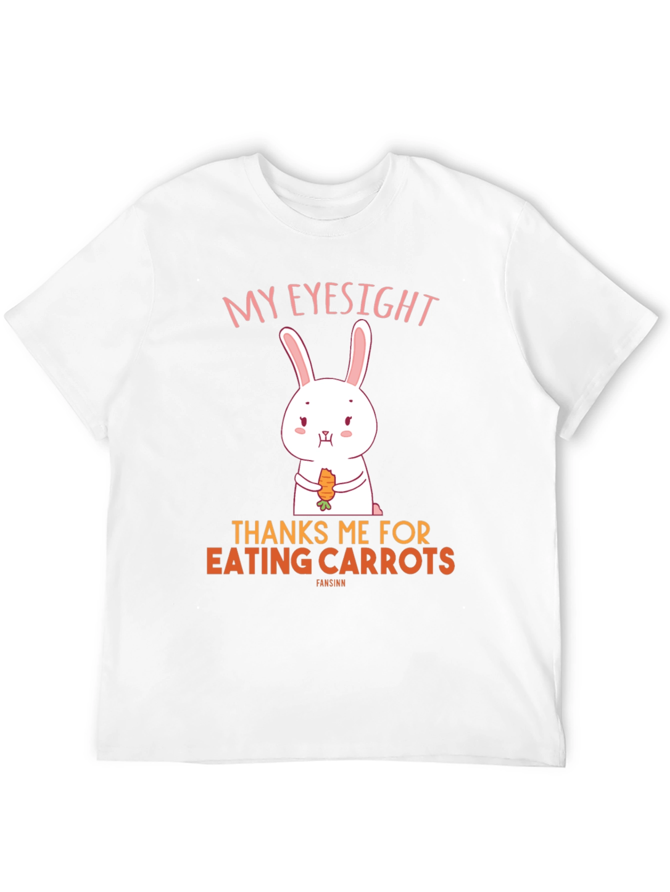 Funny Bunny Carrot Eyesight T-Shirt