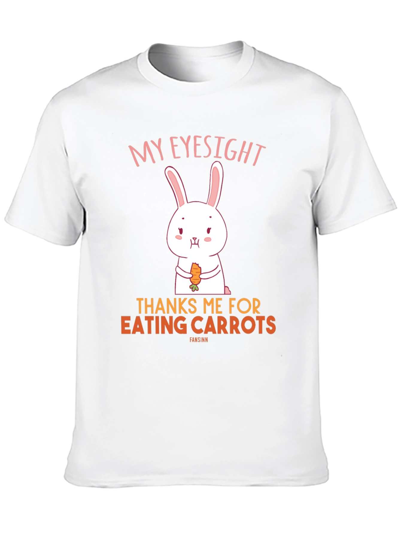 Funny Bunny Carrot Eyesight T-Shirt