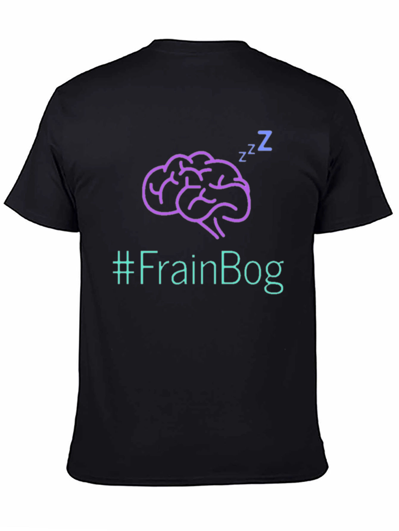 FrainBog Graphic Tee - Sleepy Brain T-Shirt