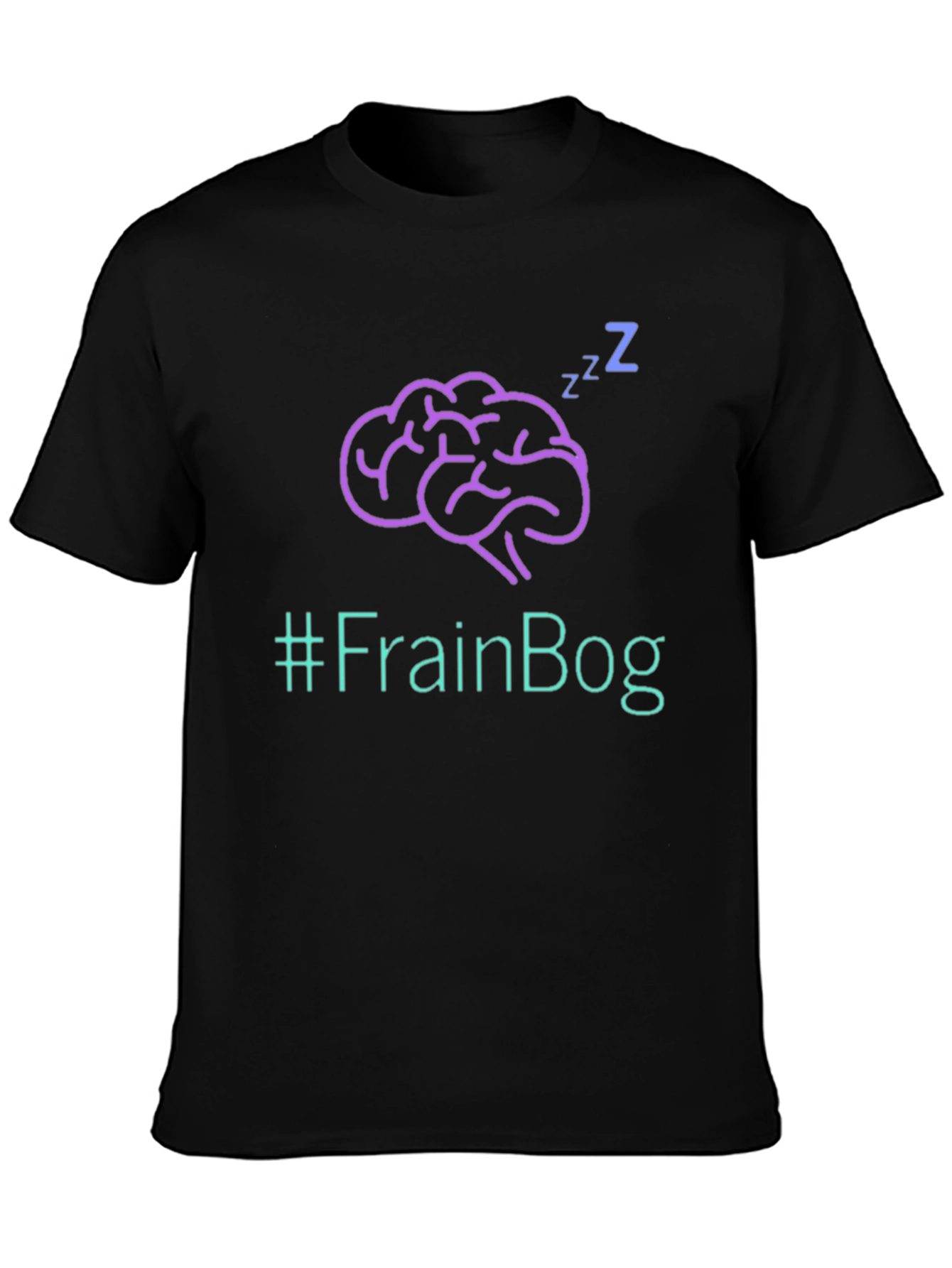 FrainBog Graphic Tee - Sleepy Brain T-Shirt