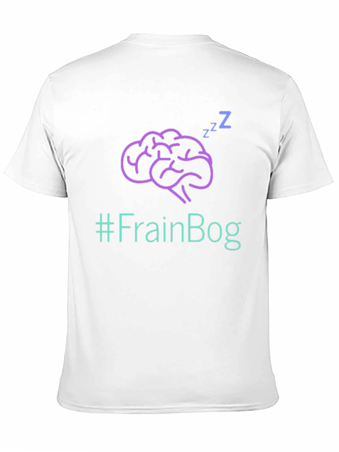 FrainBog Graphic Tee - Sleepy Brain T-Shirt
