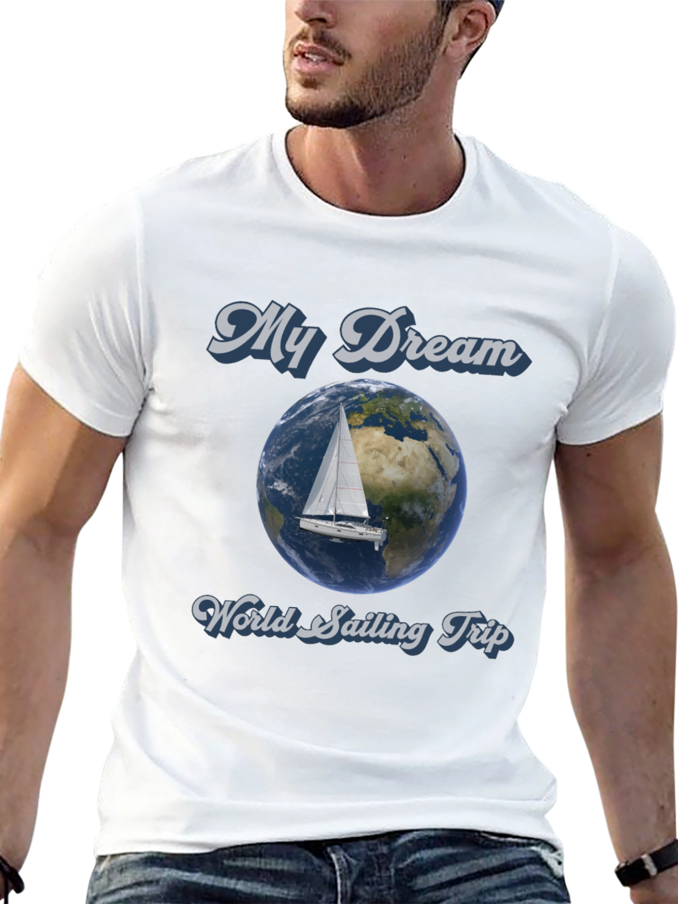 My Dream World Sailing Trip Graphic T-Shirt