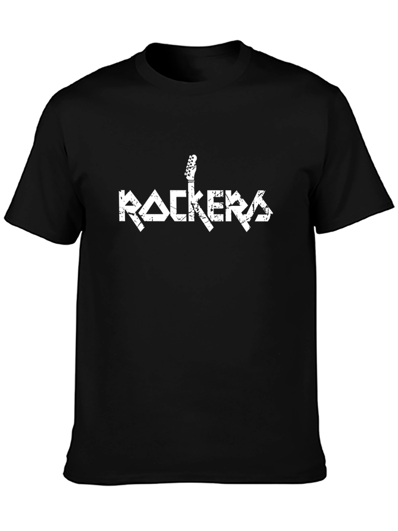 Rockers Graphic Black T-Shirt