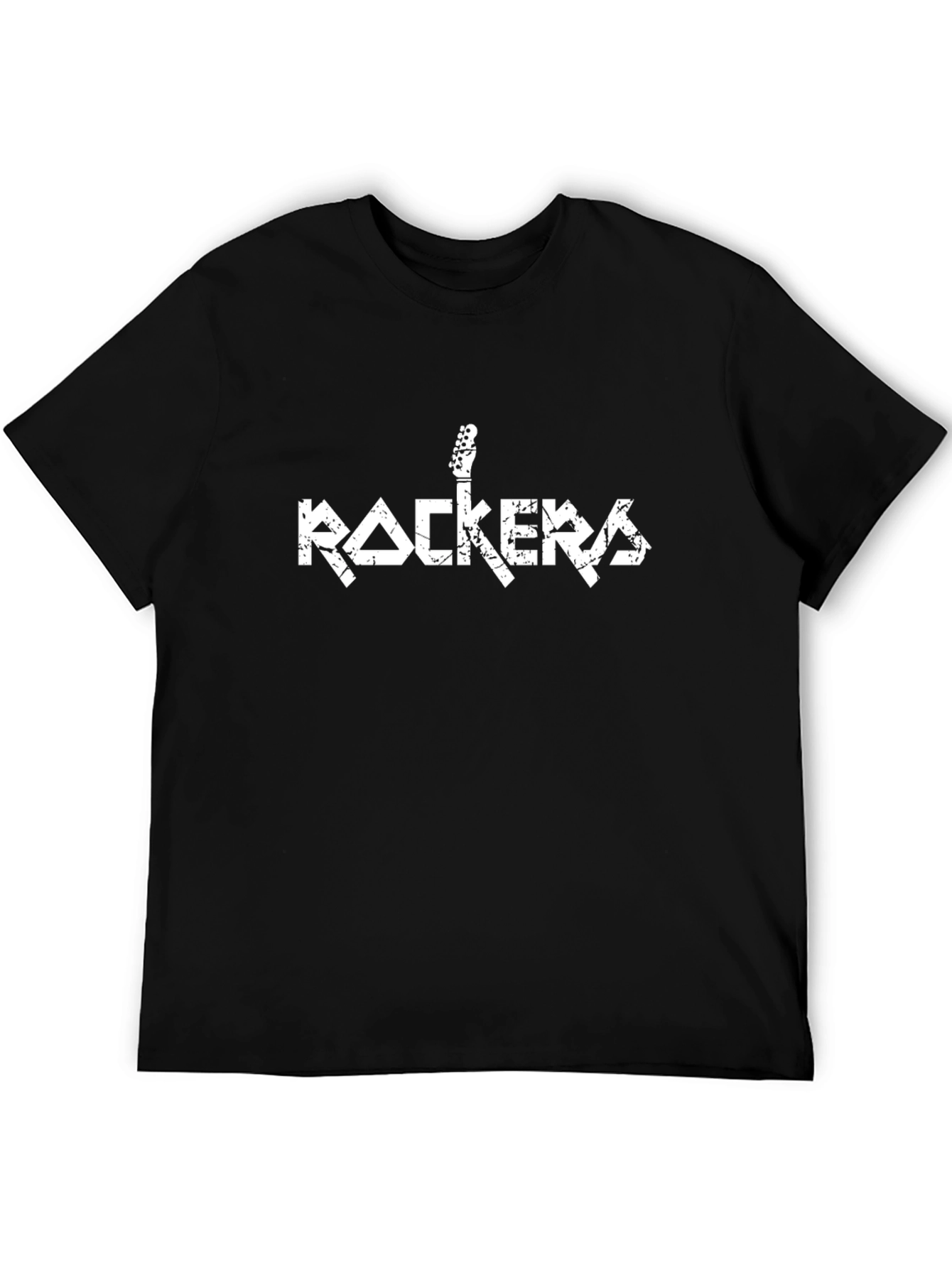 Rockers Graphic Black T-Shirt