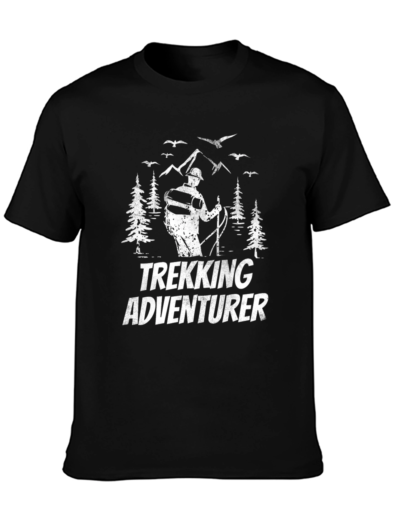 Trekking Adventurer Black T-Shirt