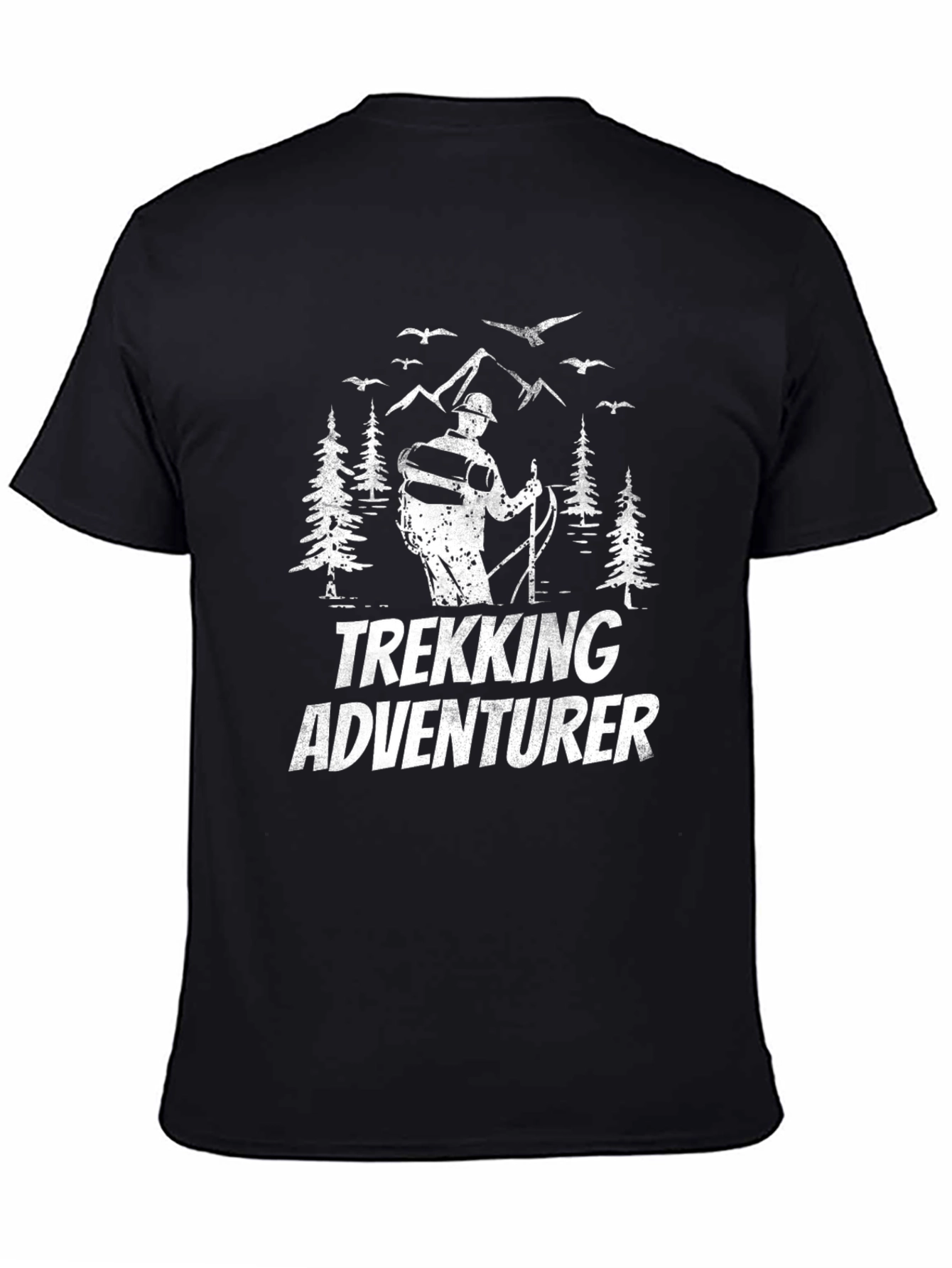 Trekking Adventurer Black T-Shirt