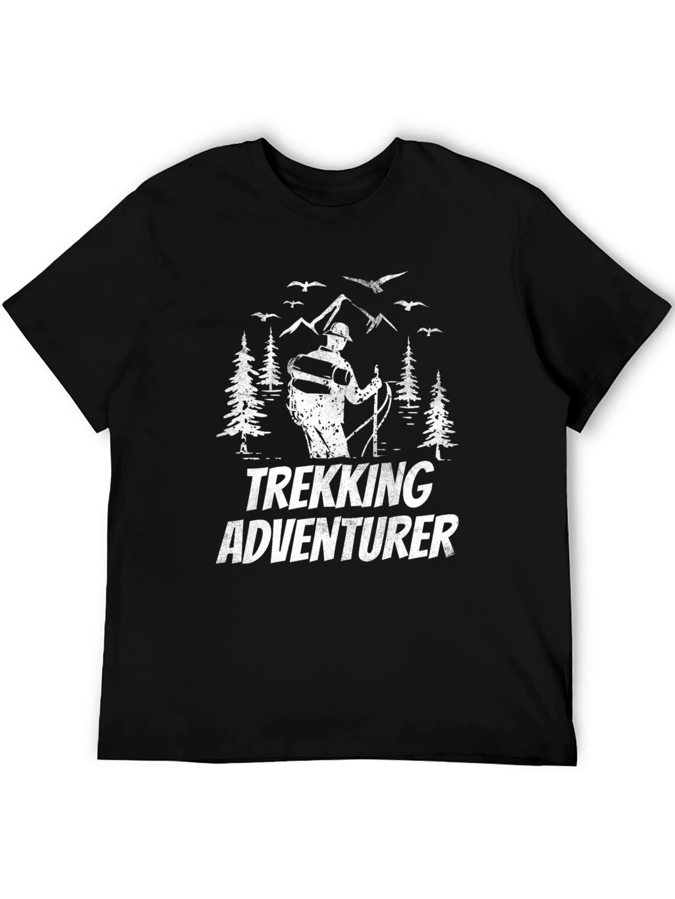 Trekking Adventurer Black T-Shirt