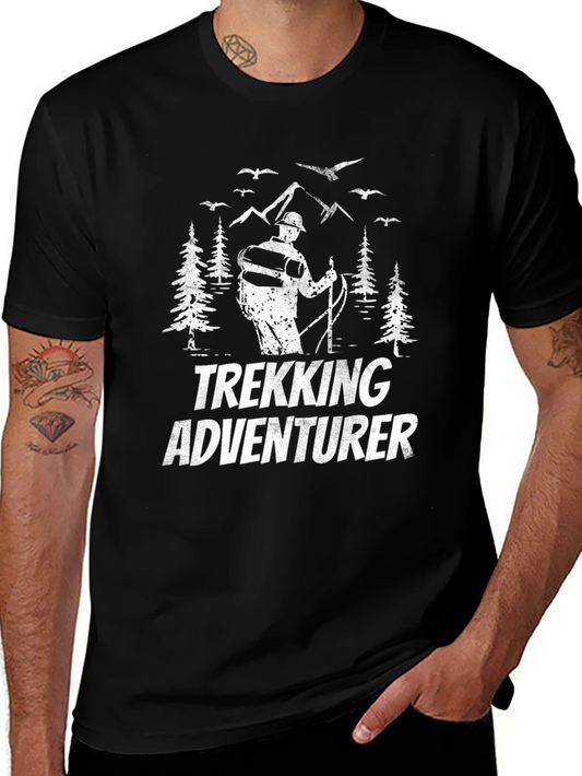 Trekking Adventurer Black T-Shirt