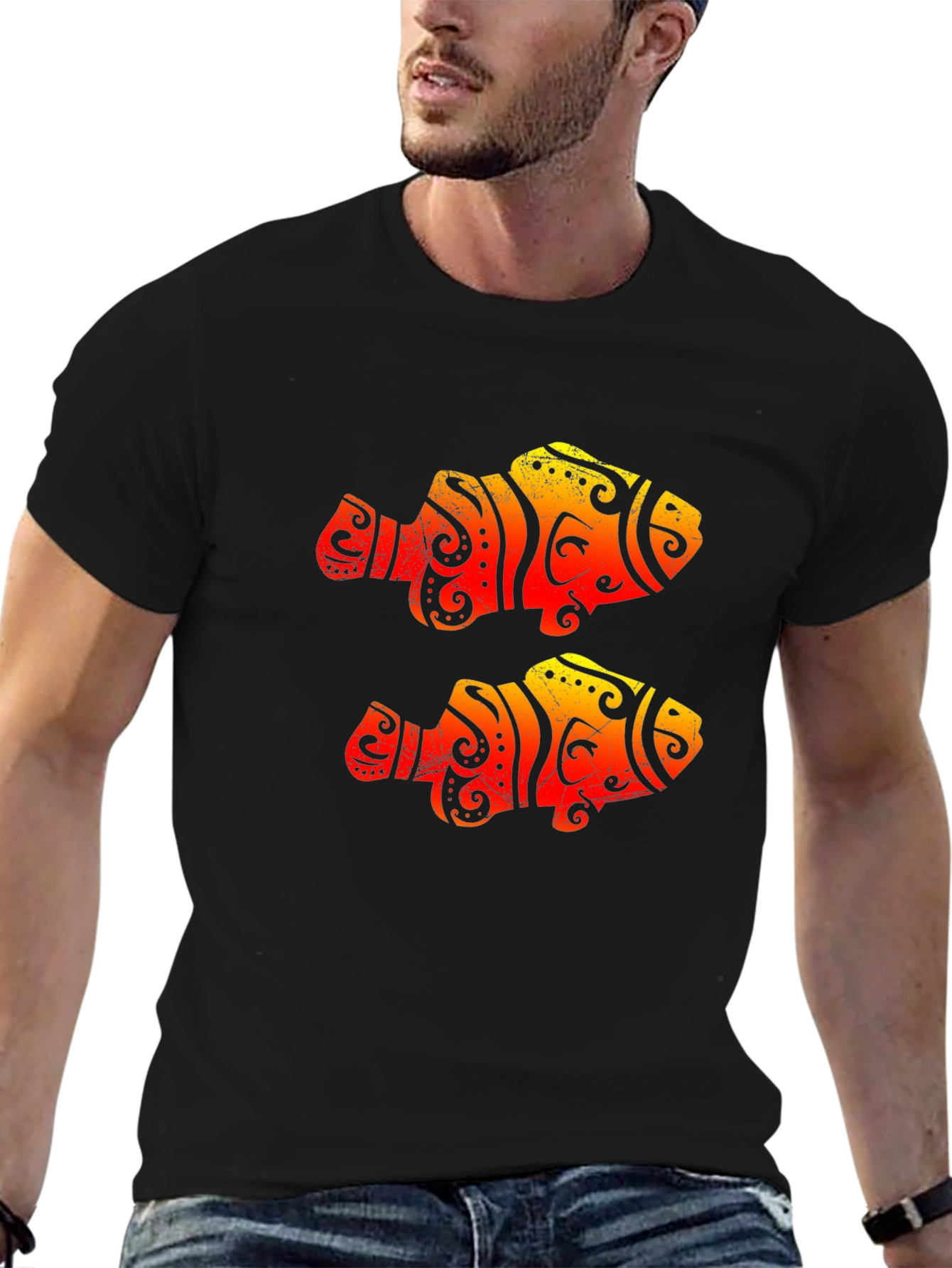 Funky Fish Graphic Tee - Unique Design