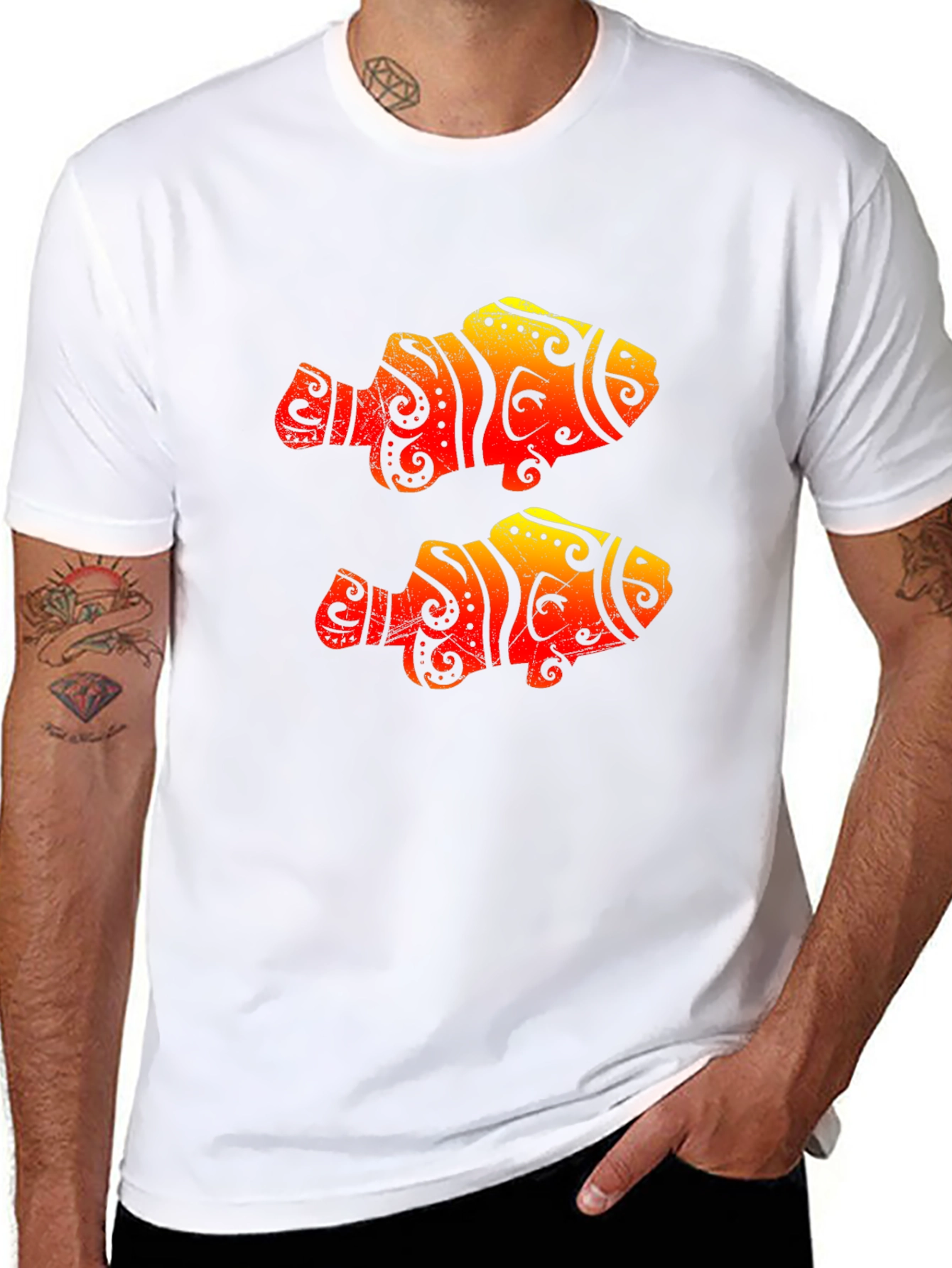 Funky Fish Graphic Tee - Unique Design