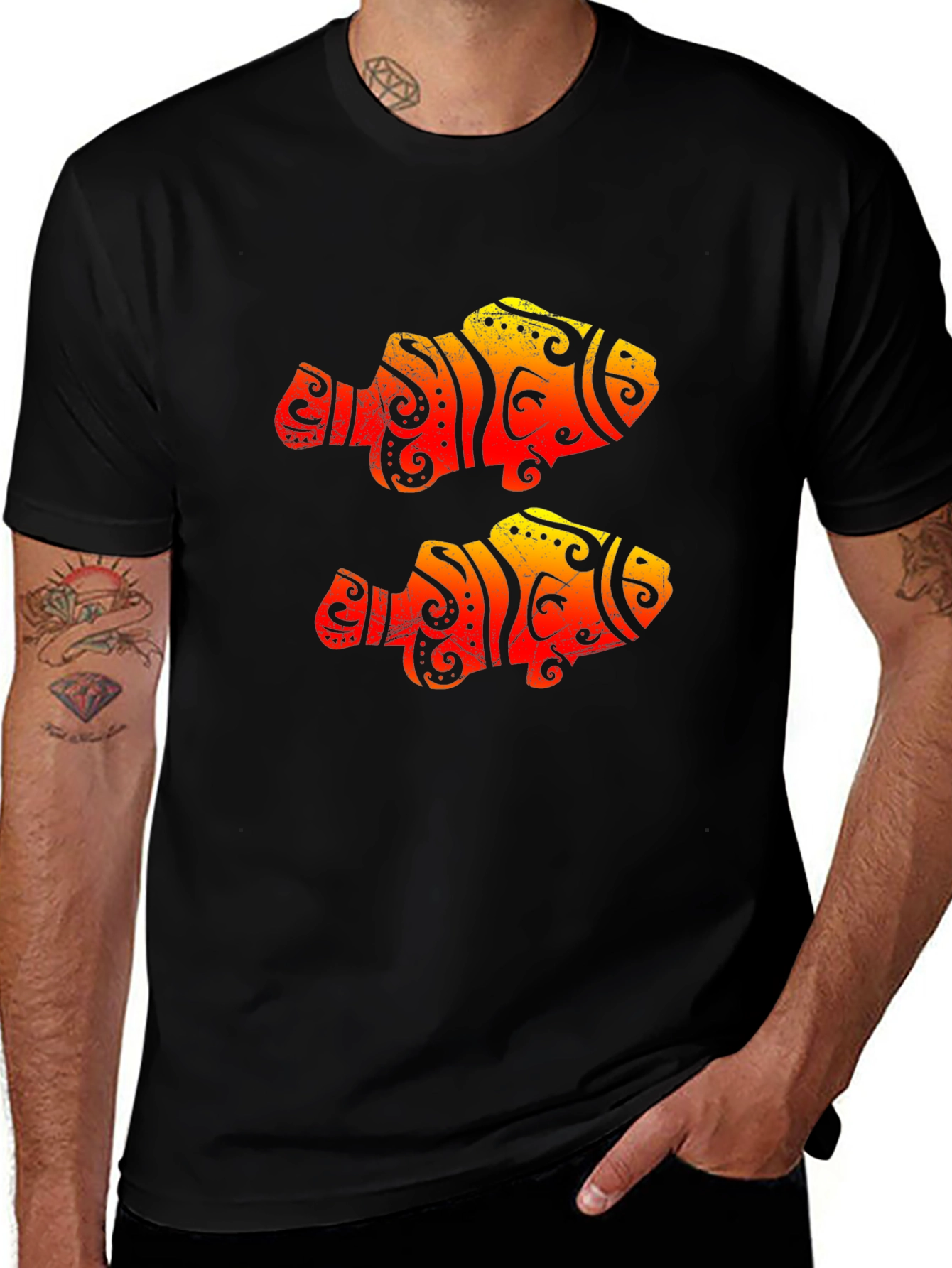 Funky Fish Graphic Tee - Unique Design