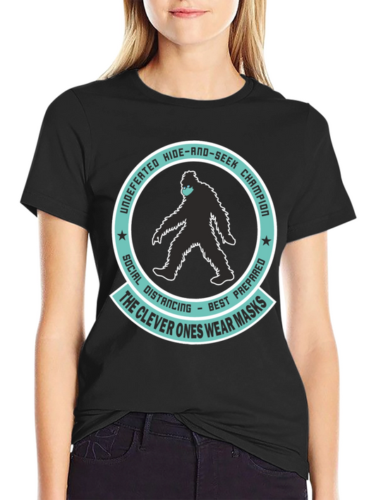 Bigfoot Social Distancing T-Shirt