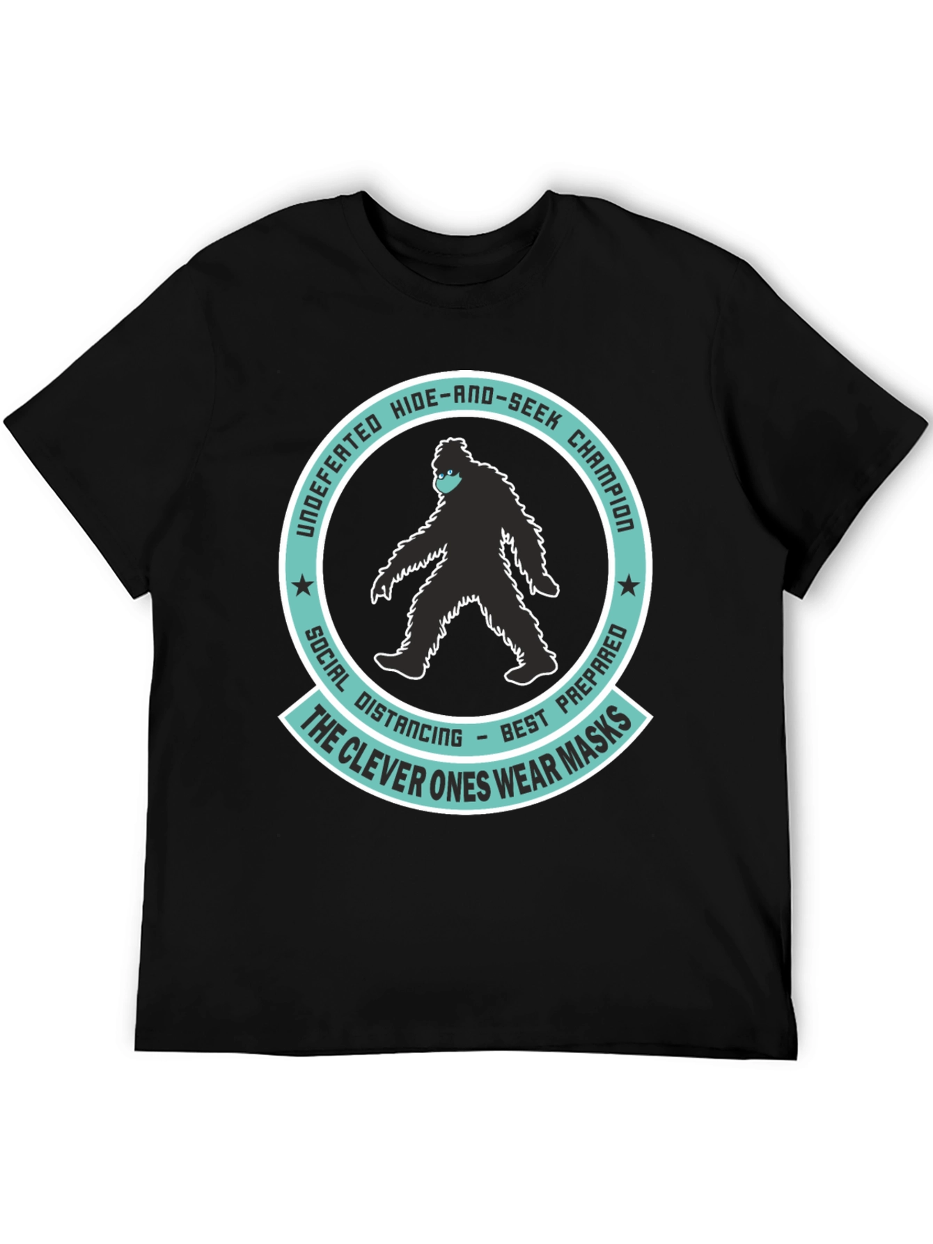 Bigfoot Social Distancing T-Shirt
