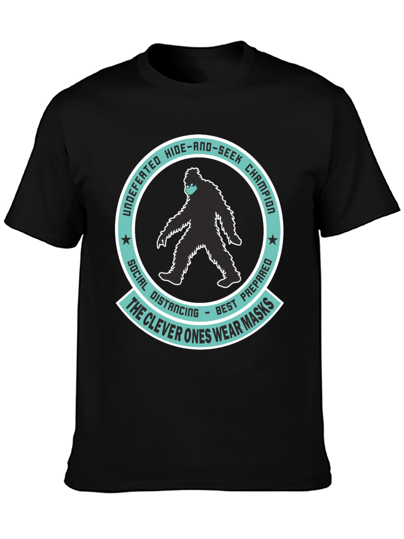 Bigfoot Social Distancing T-Shirt