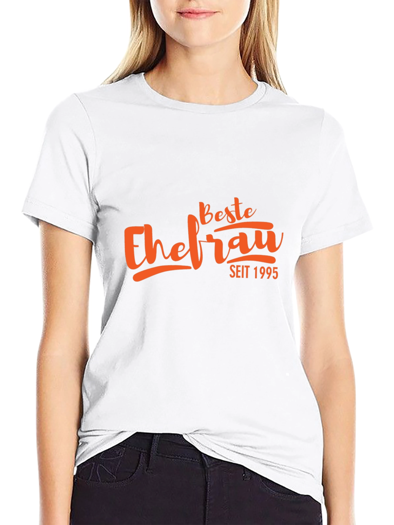 Beste Ehefrau Seit 1995 T-Shirt - Black