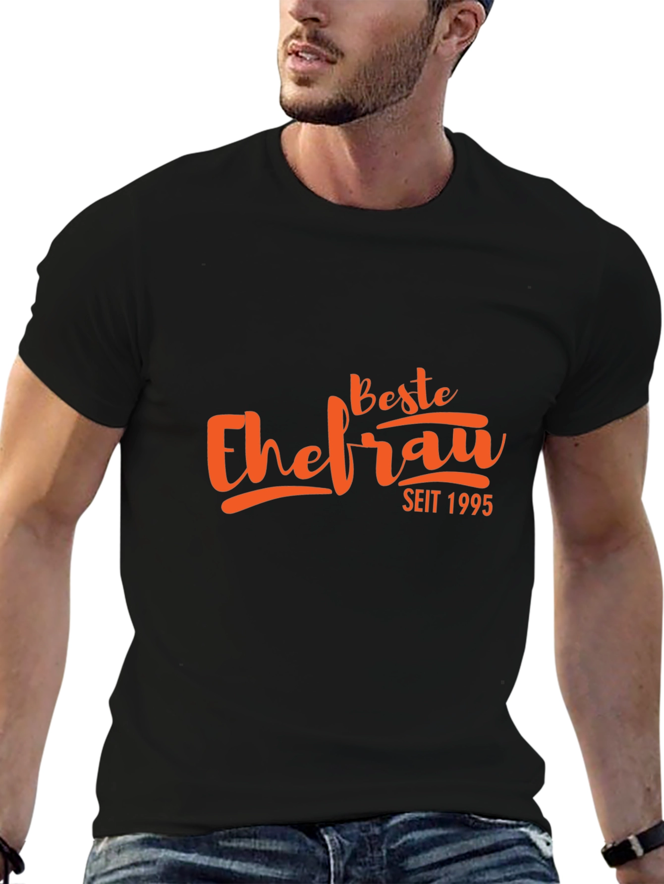 Beste Ehefrau Seit 1995 T-Shirt - Black