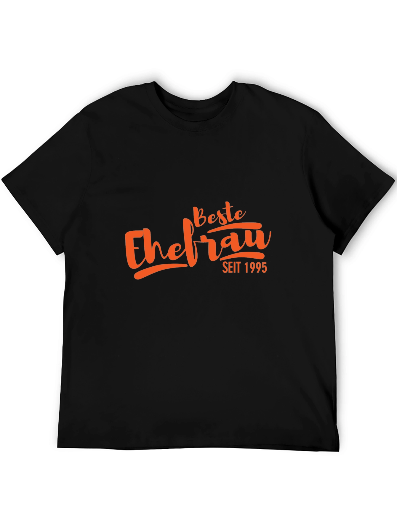 Beste Ehefrau Seit 1995 T-Shirt - Black