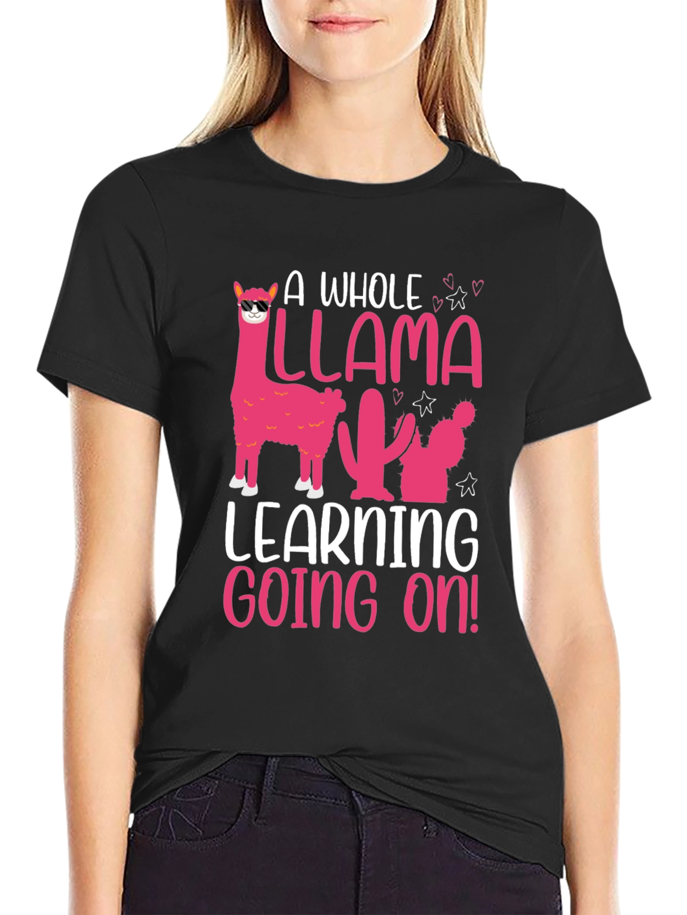 Llama Learning T-Shirt