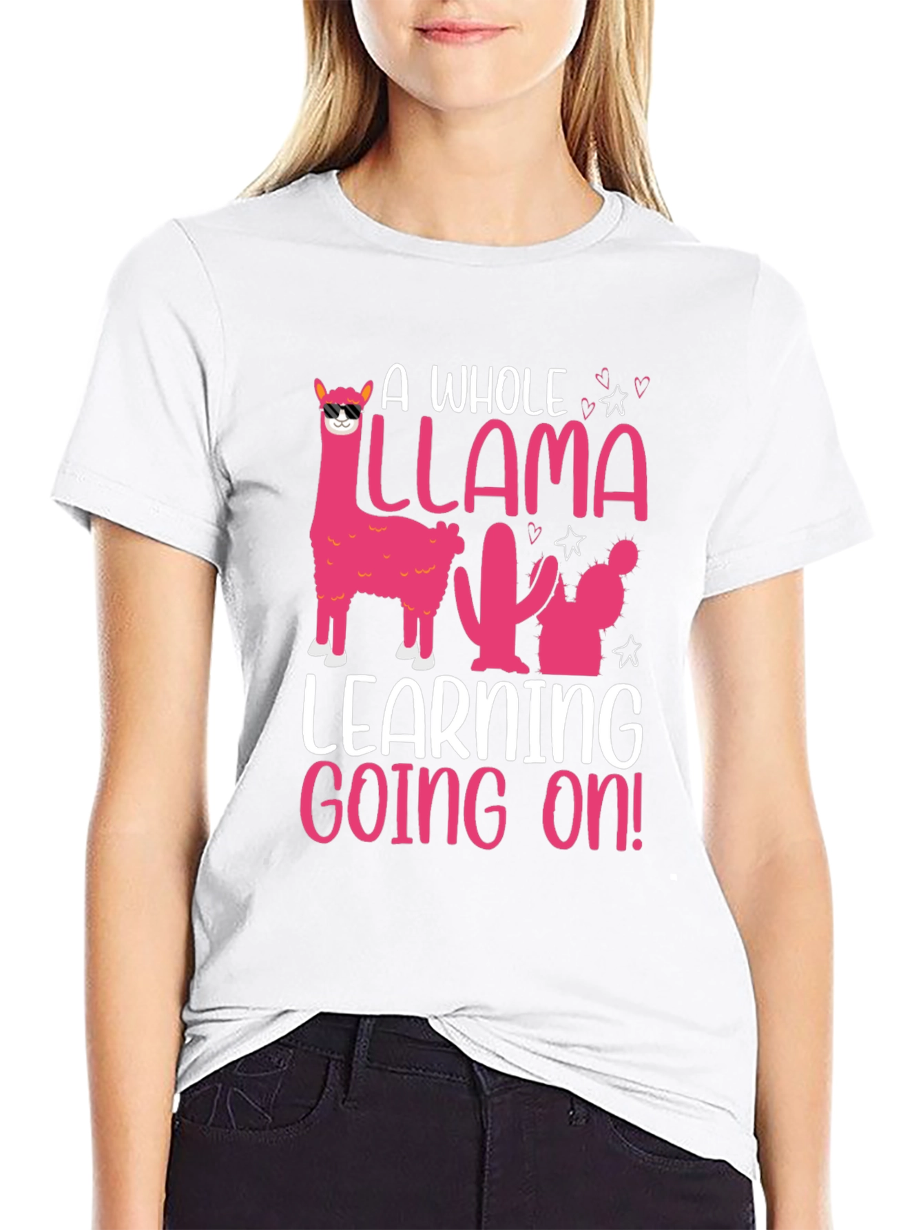 Llama Learning T-Shirt