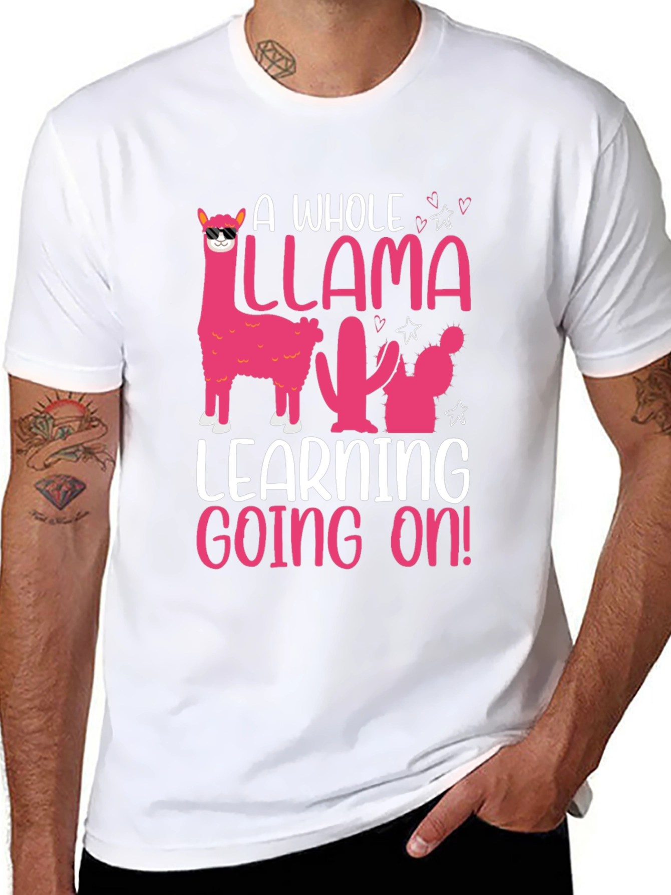 Llama Learning T-Shirt
