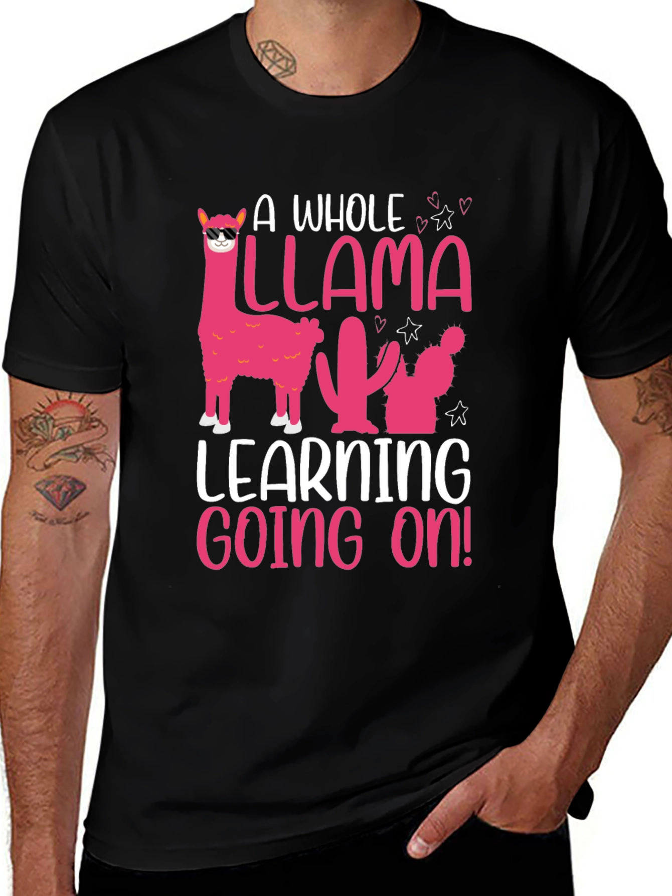 Llama Learning T-Shirt