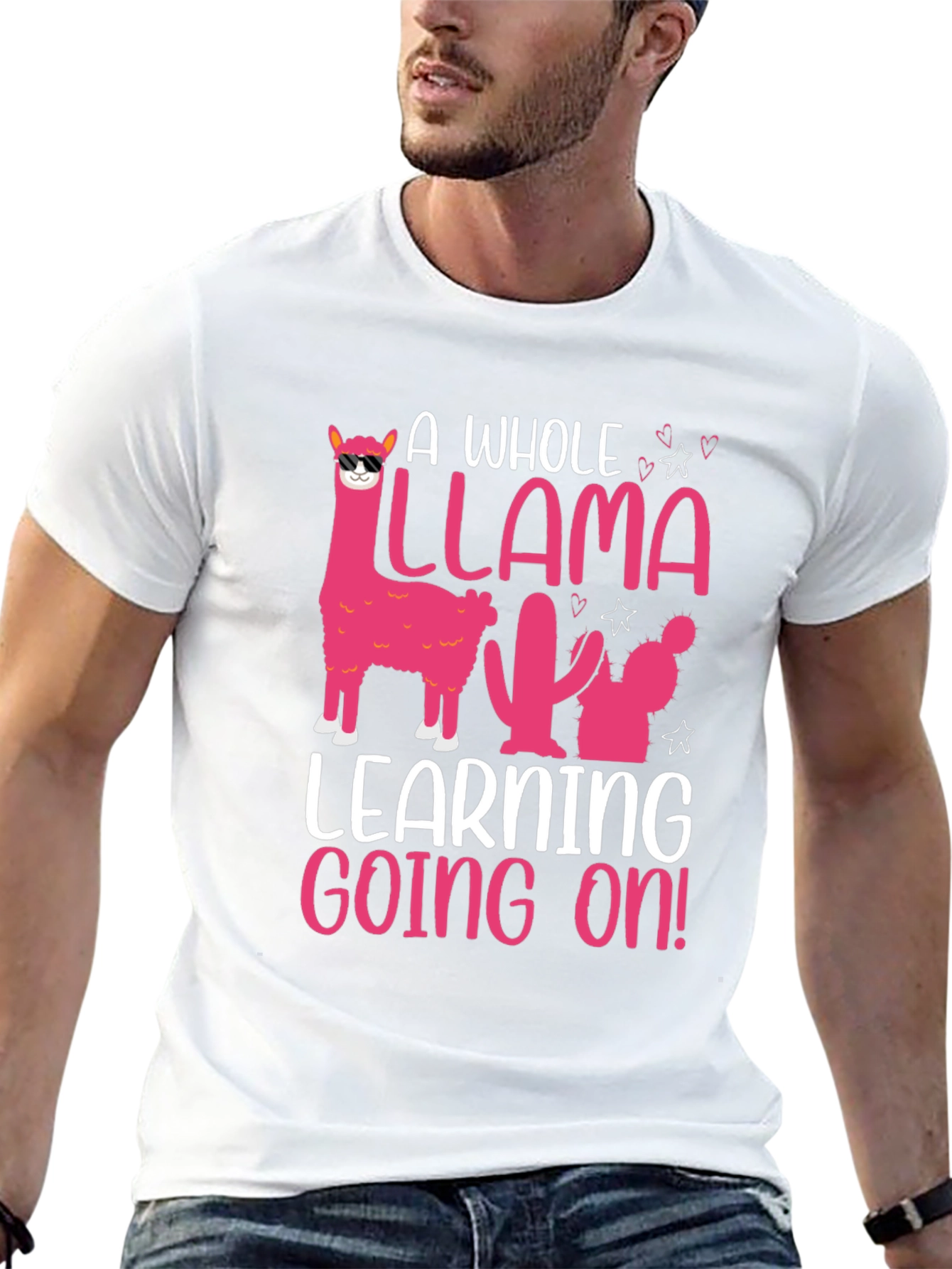 Llama Learning T-Shirt